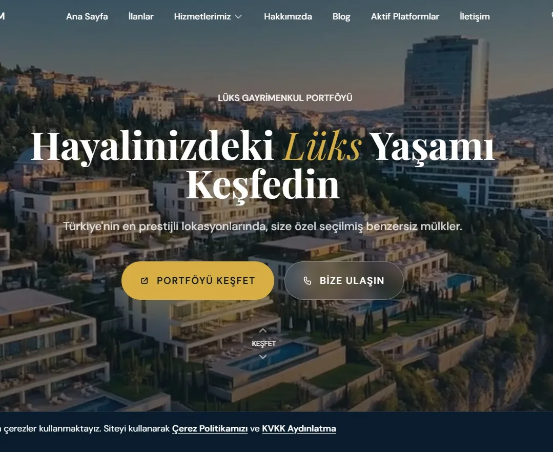Emlak Web Sitesi 2