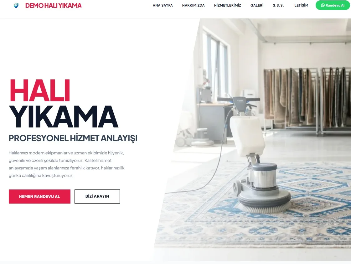 Halı Yıkama Sitesi